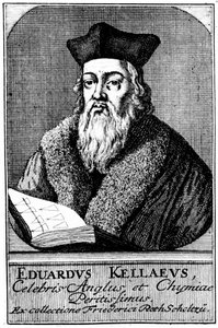 Edward Kelley, astrologi ja alkemisti, 1575 c1700 tekijältä Unbekannt