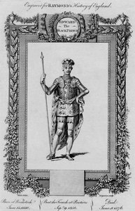 Edward Musta prinssi, 1787 tekijältä Unbekannt