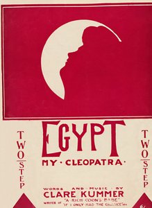 Egypti, minun Cleopatra, 1904. tekijältä Unbekannt