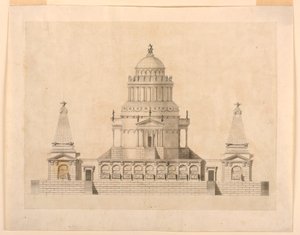Fantastisen mausoleumin korkeus tekijältä Unbekannt