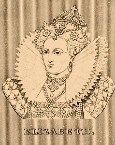 Elizabeth, 1533-1603, 1830. tekijältä Unbekannt