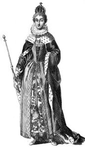 Englannin Elizabeth I, 1533-1603 tekijältä Unbekannt