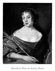 Elizabeth Pepys 1640-1669, 1800-luku tekijältä Unbekannt