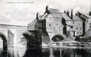 Elvet Bridge, Durham, 1905 tekijältä Unbekannt