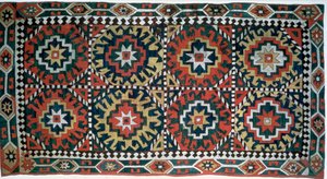 Brodeerattu kansi, Kaukasus, 1700-luku tekijältä Unbekannt