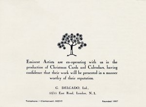 Eminent Artists - G Delgado, Ltd., 1935 tekijältä Unbekannt