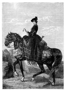 Keisarinna Eugenie de Montijo 1826-1920 tekijältä Unbekannt