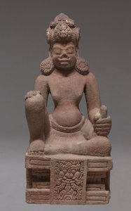 Valtaistuimella planeettajumala, 850-875. tekijältä Unbekannt