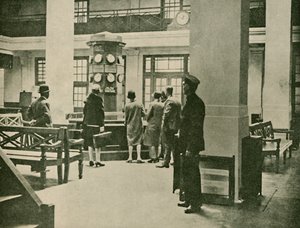 Lontoon lentoaseman sisääntulo, 1927 tekijältä Unbekannt