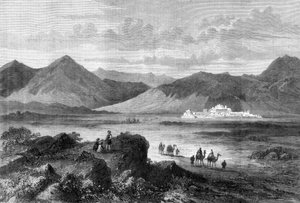 Sisäänkäynti Khyber Passiin ja Jamroodin linnakkeelle, Afganistan, 1878 tekijältä Unbekannt
