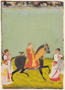 Equestrian Raj Singh II, Pratap Singh r. 1752-55, n. 1760. tekijältä Unbekannt