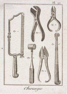 Laitteet, Early-Modern Kirurginen saha ja muut instrumentit tekijältä Unbekannt