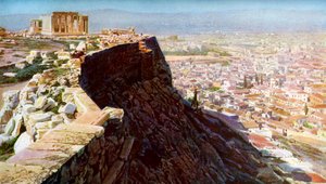 Erechtheion, Ateena, Kreikka, vuodelta 1924 tekijältä Unbekannt