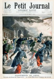 Tapahtumia Kiinassa, tapaus keisarillisen palatsin yhteydessä, 1901 tekijältä Unbekannt