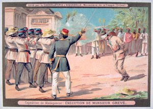 "Monsieur Greven teloitus", Madagaskar, 1883-1896 tekijältä Unbekannt
