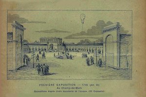 Ranskan teollisuuden tuotteiden näyttely, Pariisi, 1798 Bon Marchésta, 1900. tekijältä Unbekannt
