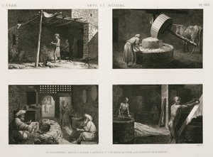 Valmistus, Muut Erilaiset mökkiteollisuudet, Egypti, n. 1798 tekijältä Unbekannt