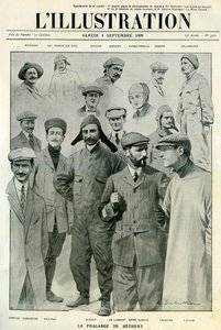 Kuuluisia lentäjiä, LI-kuvan kansi, 4. syyskuuta 1909 tekijältä Unbekannt