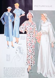 Muotikuvitus, 1935 tekijältä Unbekannt