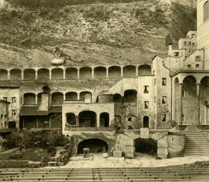Faust Town Felsenreitschulessa, Salzburg, Itävalta, 1935. tekijältä Unbekannt