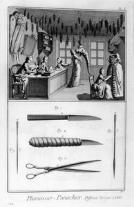 Höyhenpukeutuja, 1751-1777 tekijältä Unbekannt