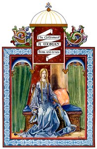 Naisten puku, 1135-1154, 1904 tekijältä Unbekannt