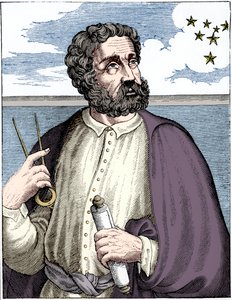 Ferdinand Magellan c1480-c1521, portugalilainen navigaattori. tekijältä Unbekannt