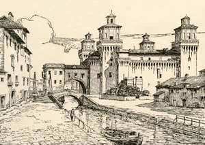 Ferrara: Herttuan palatsi, 1928. tekijältä Unbekannt