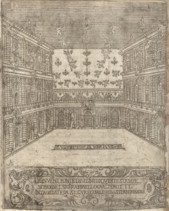 Juhlat Don Francesco Medicin Toscanan suurherttuan häissä ja ... Mrs. Bianca C..., 1579. tekijältä Unbekannt