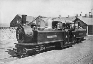 Ffestiniog Rautatien höyryveturi nro 8 James Spooner, 1872 tekijältä Unbekannt