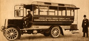 Ensimmäinen L.G.O.C. Moottoribussi, 1904, 1933. tekijältä Unbekannt