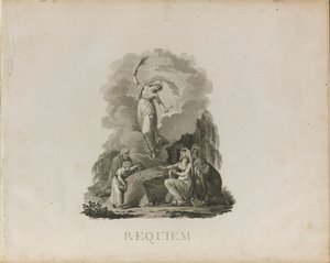 Wolfgang Amadeus Mozartin Requiem d-molli, K. 626, ensimmäinen painos, n. 1800. tekijältä Unbekannt