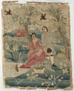 Fishing Lady, 1700-luku. tekijältä Unbekannt