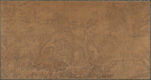 Viisisataa Luohania, Ming-dynastia, 1500-1600-luku. tekijältä Unbekannt