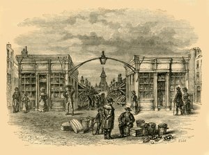 Fleet Market, c1872. tekijältä Unbekannt