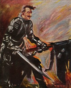 Florian Geyer + 1525. - L. Corinthin maalaus, 1934. tekijältä Unbekannt
