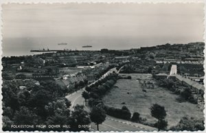 Folkestone Dover Hillistä, 1800-luvun loppu - 1900-luvun alku tekijältä Unbekannt