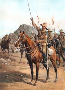 Lomake ylös, nro 2! Form Up!, Brittiläiset Omdurmanin taistelussa Sudanissa, 1898 tekijältä Unbekannt