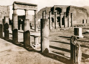 Kolmiofoorumi, Pompei, Italia, 1900-luku tekijältä Unbekannt