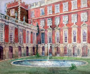 Suihkulähde Hampton Court Palacessa tekijältä Unbekannt