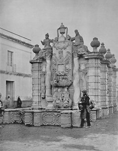 Fountain of the Falling Waters, Meksikon kaupunki, vuodelta 1897. tekijältä Unbekannt