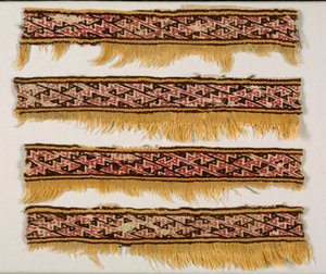 Neljä rajanauhaa, n. 1100-1400. tekijältä Unbekannt