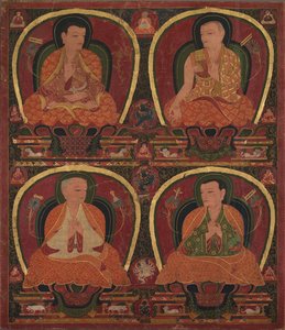 Four Seated Masters, n. 1450. tekijältä Unbekannt