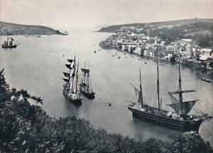 Fowey - Sisäänkäynti satamaan, 1895 tekijältä Unbekannt