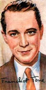 Franchot Tone, 1905-1968, yhdysvaltalainen näyttelijä, 20th Century tekijältä Unbekannt