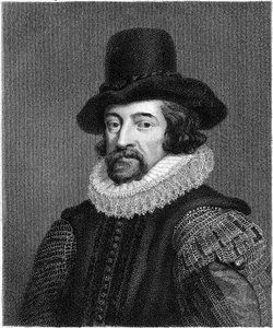 Francis Bacon, varakreivi St Albans, englantilainen filosofi, tiedemies ja valtiomies, 1900-luvun alku tekijältä Unbekannt