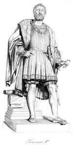 Francis I, Ranskan kuningas, 1800-luku tekijältä Unbekannt