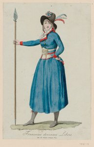 Francoises vapautuu. Naisten marssi Versailles