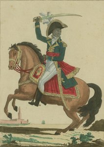 Francois-Dominique Toussaint Louverture 1743-1803, noin 1800. tekijältä Unbekannt
