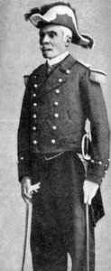 François C. Antoine Simon, Haitin presidentti, amiraaliksi pukeutunut, 1922 tekijältä Unbekannt